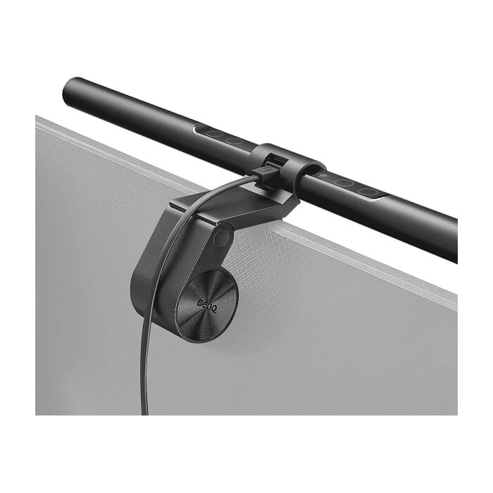BenQ (CW/WW) Monitor Light ScreenBar e-Reading lamp Light Source Dual Color LED, Color Rendering Index>95, Center Illuminance 930 lux (Height 45cm), Color Temp.2700K~6500K, Ligh ID 66627 (тъмнейл - 3)