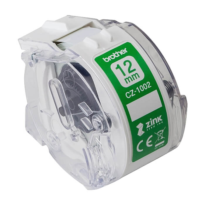 Brother Continuous Paper Tape (Full colour, Ink-free 12mm) ID 70797 (тъмнейл - 2)
