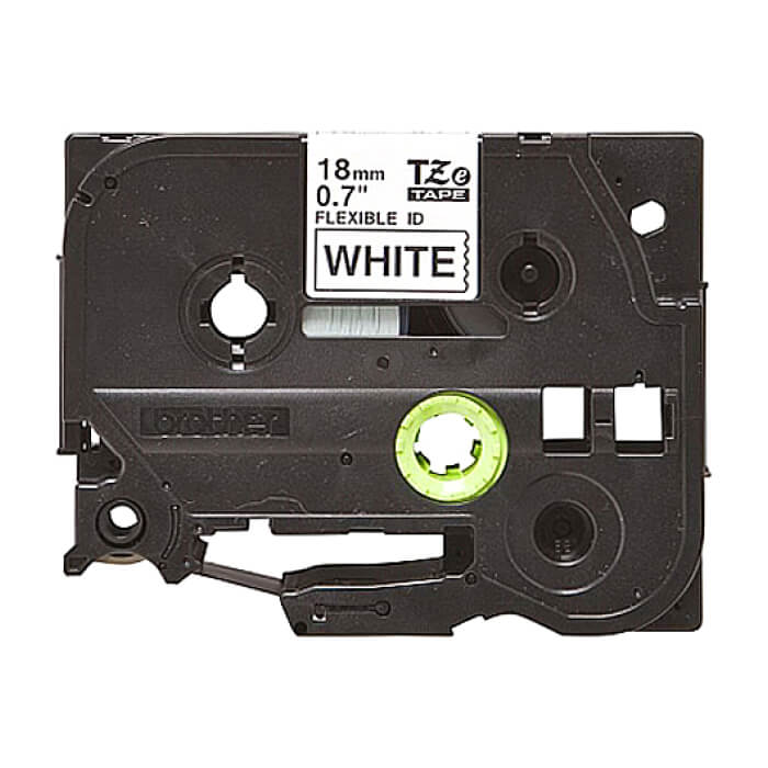 Brother TZe-FX241 Tape, Black on White, Flexible, 18mm, 8m ID 70708 на супер цена