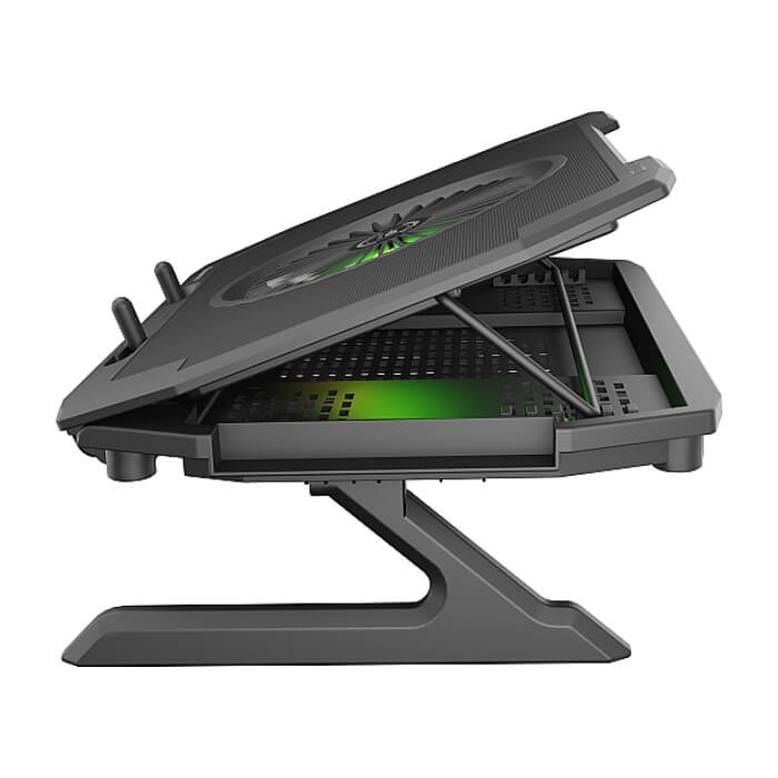 Genesis Laptop Cooling Pad Oxid 850 15.6-17.3 5 Fans, Led Light ID 63763 (тъмнейл - 4)