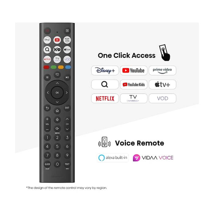 Hisense 50" A7Q, 4K Ultra HD 3840x2160, QLED, FALD, Quantum Dot, HDR 10+, HLG, Dolby Vision, Dolby Atmos, Smart TV, WiFi 5GHz, WiFi Direct, BT, Anyview Cast, 3xHDMI, 2xUSB, LA ID 97934 (тъмнейл - 3)