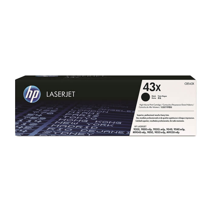 HP 43X Black LaserJet Toner Cartridge ID 68910 на супер цена