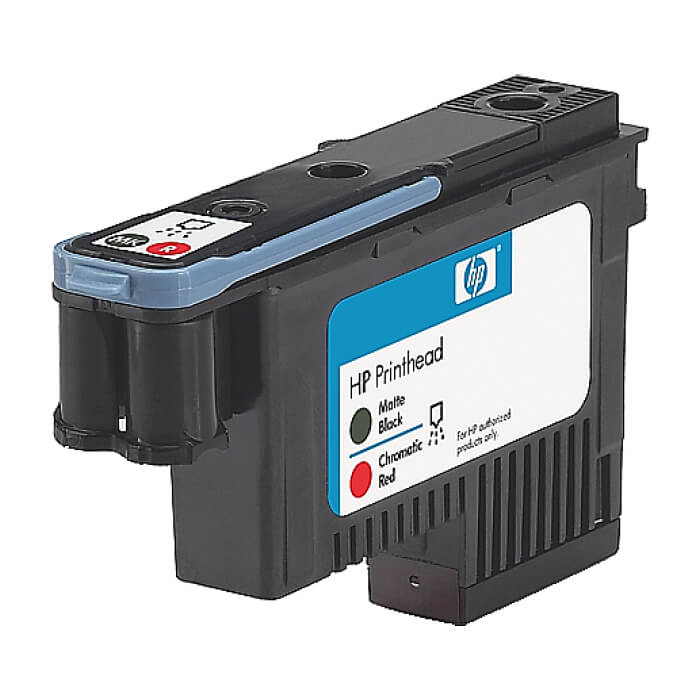 HP 73 Matte Black and Chromatic Red Printhead ID 70248 (тъмнейл - 2)