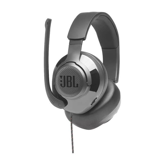 JBL QUANTUM 200 BLK Wired over-ear gaming headset with flip-up mic ID 74607 (тъмнейл - 3)
