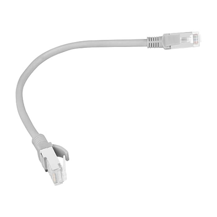 Кабел - Lanberg patch cord CAT.5E 0.25m, grey ID 72298 (тъмнейл - 2)