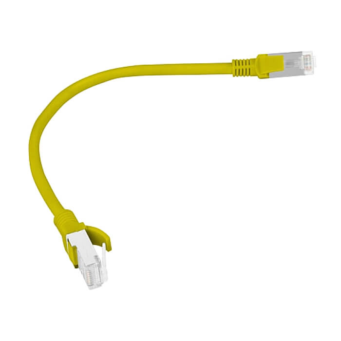 Кабел - Lanberg patch cord CAT.6 0.25m, yellow ID 72215 (тъмнейл - 2)