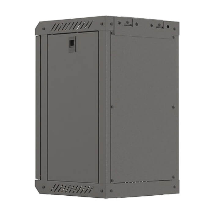 Lanberg rack cabinet 10" wall-mount 9U/300x300 (flat pack) with glass door black ID 87206 (тъмнейл - 4)