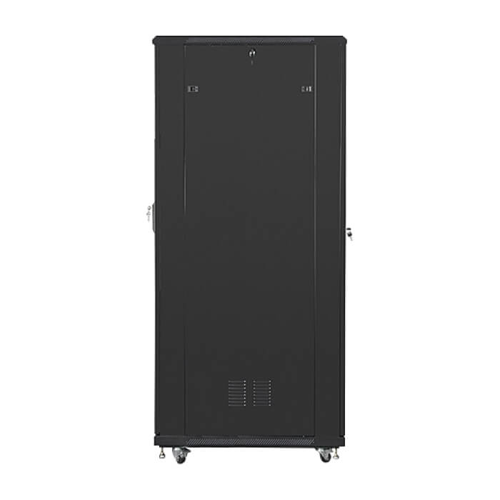 Lanberg rack cabinet 19" free-standing 42U / 800x1000 self-assembly flat pack, black ID 71914 (тъмнейл - 4)