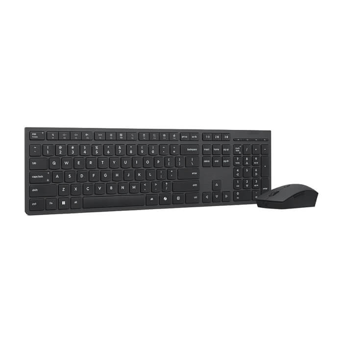 Lenovo Professional Wireless Rechargeable Combo Keyboard and Mouse-Bulgarian (тъмнейл - 4)