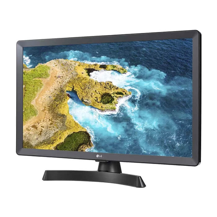 LG 24TQ510S-PZ, 23.6" WVA, LED, Smart webOS, TV Tuner DVB-T2/C /S2, 1000:1, Mega DFC, 200cd, 1366x768, AI SOUND, WiFi, HDMI, Bluetooth, USB 2.0, HOTEL MODE, AirPlay, Speaker 2x5W, Black ID 65118 (тъмнейл - 2)