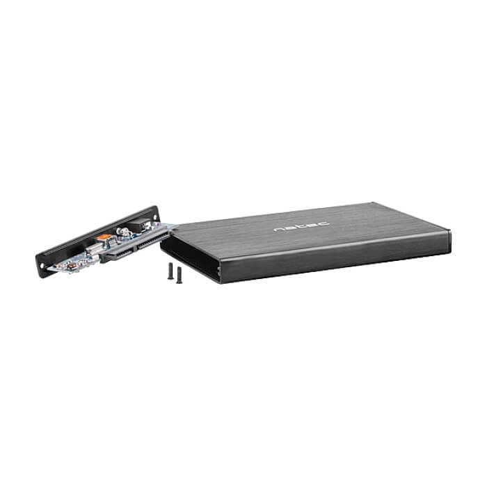 Natec External HDD/SSD Enclosure Rhino Go SATA 2.5" USB 3.0 Black ID 73751 (тъмнейл - 3)