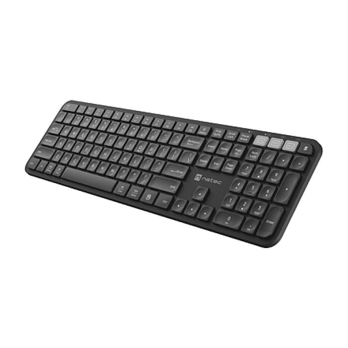 Natec Set 2 in 1 Keyboard Octopus + Mouse US Layout Wireless Bluetooth + 2.4 GHz USB (тъмнейл - 5)