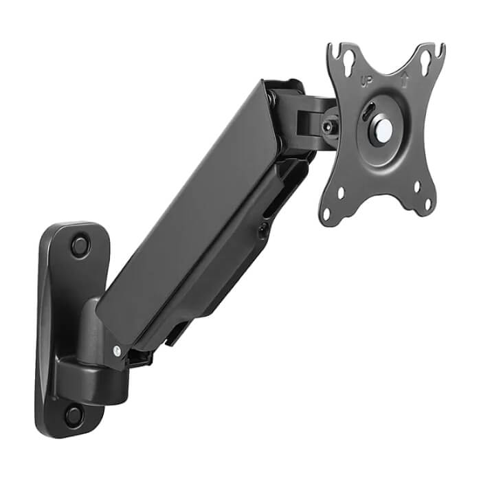 Neomounts by NewStar wall mounted gas spring monitor arm (2 pivots VESA 100x100) ID 66854 (тъмнейл - 3)