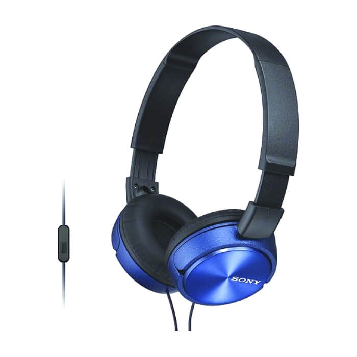 Sony Headset MDR-ZX310AP blue ID 66410 (тъмнейл - 2)