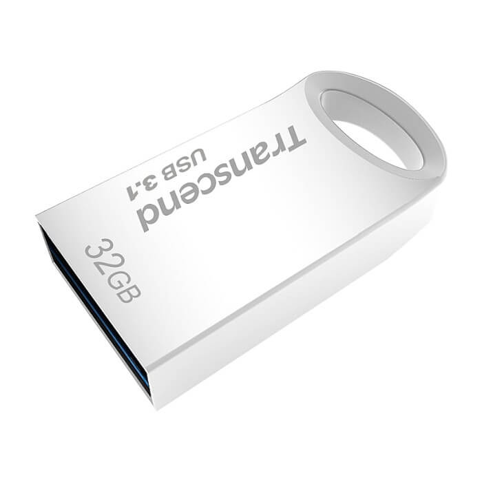 Transcend 32GB JETFLASH 710, USB 3.1, Silver Plating ID 74182 (тъмнейл - 2)