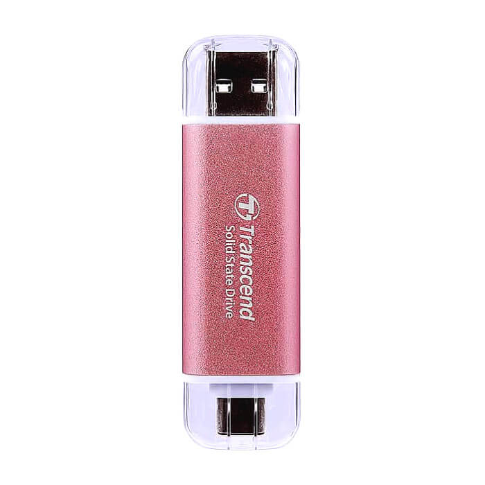 Transcend 512GB, USB External SSD, ESD310P, USB 10Gbps, Type C/ A, Pink ID 73300 на супер цена