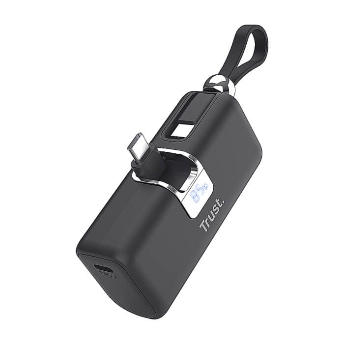 TRUST Pacto 5000 mAh Pocket Powerbank Black ID 97841 на супер цена