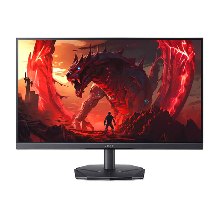 Acer Nitro KG251QX0biip, 24.5'' VA, FHD (1920X1080) ZeroFrame,FreeSync 200Hz, 1ms(VRB), 100M:1, 250nits, 99% sRGB, 2xHDMI,DP, Tilt,BluelightShield, Vesa, Black ID 90014 на супер цена