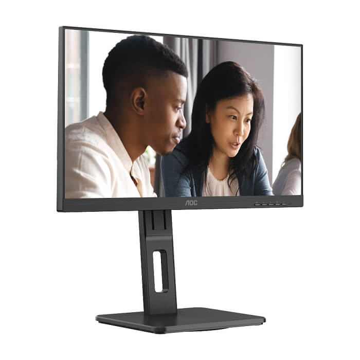 AOC 22E2UMF, 21.5" VA WLED, 1920x1080@75Hz, 4ms GtG, 250cd m/2, 3000:1, 20M:1 DCR, Adaptive Sync, FlickerFree, Low Blue Light, 2Wx2, Tilt, Height Adjust, Pivot, Swivel, D-SUB, HDMI, DP, USB hub ID 65431 (тъмнейл - 3)
