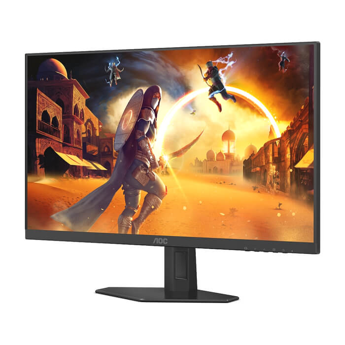 AOC 27G4XE, 27" IPS WLED, 1920x1080@180Hz, 1ms GtG, 0.5ms MPRT, 300cd m/2, 1000:1, 80M:1 DCR, Adaptive Sync, FlickerFree, Low Blue Mode, 2Wx2, Tilt, 2xHDMI, DP ID 65395 (тъмнейл - 3)