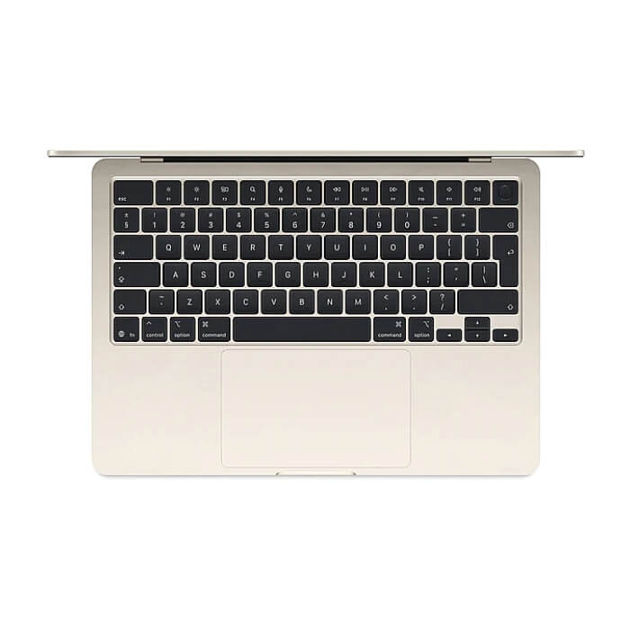 Apple MacBook Air 13.6: Apple M5 chip with 10-core CPU and 10-core GPU, 24GB, 1TB SSD - Starlight ID 96760 (тъмнейл - 2)