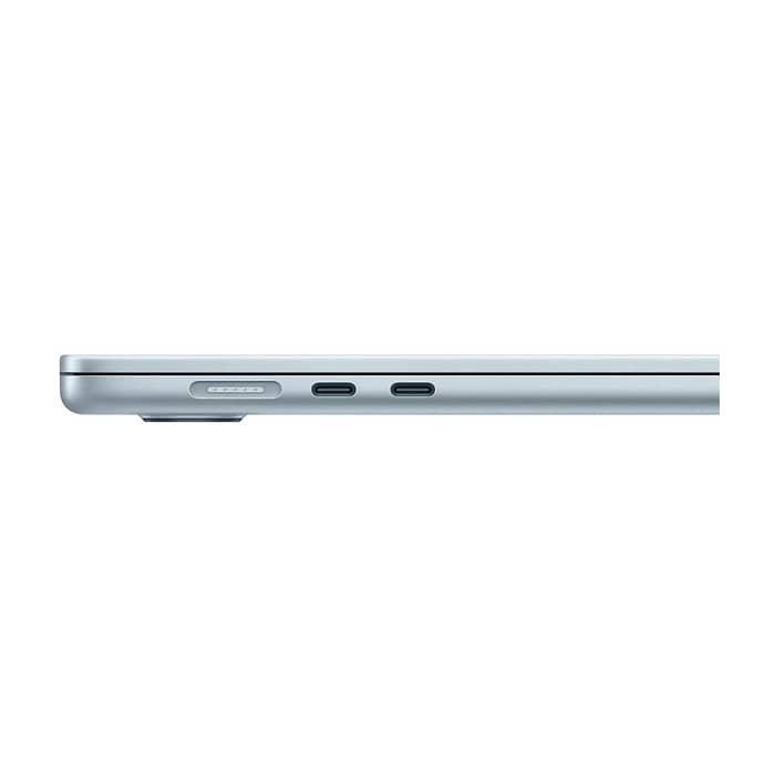 Apple MacBook Air 15.3: Apple M5 chip with 10-core CPU and 10-core GPU, 16GB, 512GB SSD - Sky Blue (тъмнейл - 4)