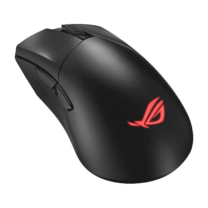 Asus ROG Gladius III Wireless AimPoint Gaming Mouse, Connectivity (2.4GHz RF, Bluetooth, Wired), 36000 DPI sensor, 6 programmable buttons, ROG SpeedNova, Replaceable switches, Para (тъмнейл - 2)