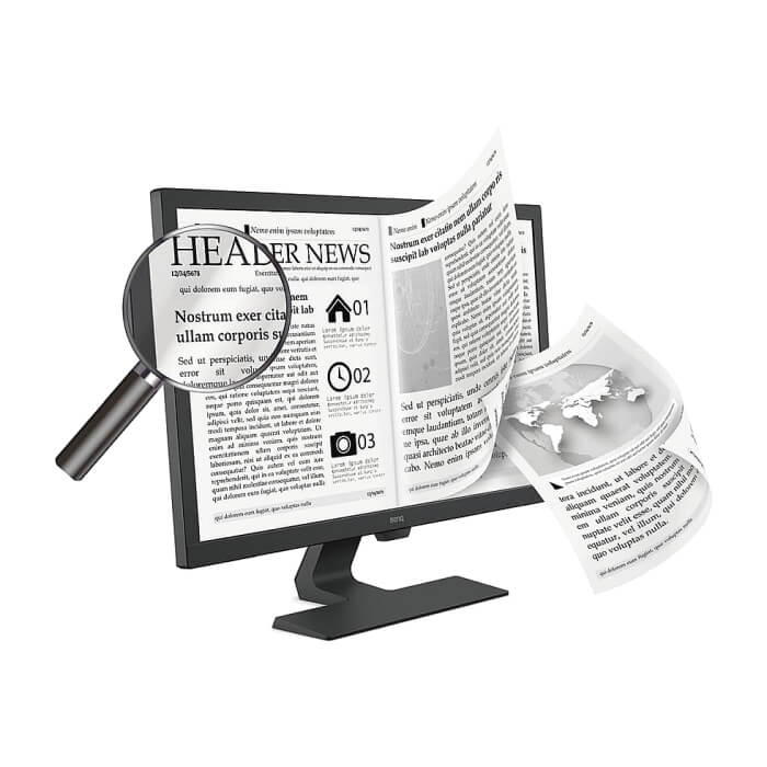 BenQ BL2483T, 24" TN, 1ms, 1920x1080 FHD, Business Monitor, 72% NTSC, ePaper mode, Eye Care, 72% NTSC, Flicker-free, B.I., LBL, Color Weakness, 1000:1, 12M: 1 DCR, 8 bits, 250 ID 65340 (тъмнейл - 2)