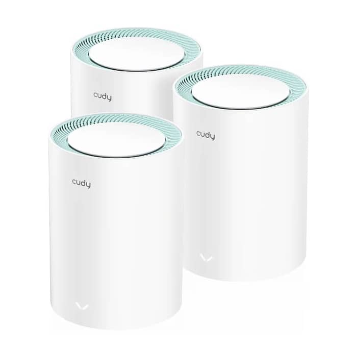 Cudy M1300 (3-Pack) AC1200 Wi-Fi Gigabit Mesh Solution 867Mbps at 5GHz + 300Mbps at 2.4GHz (тъмнейл - 2)