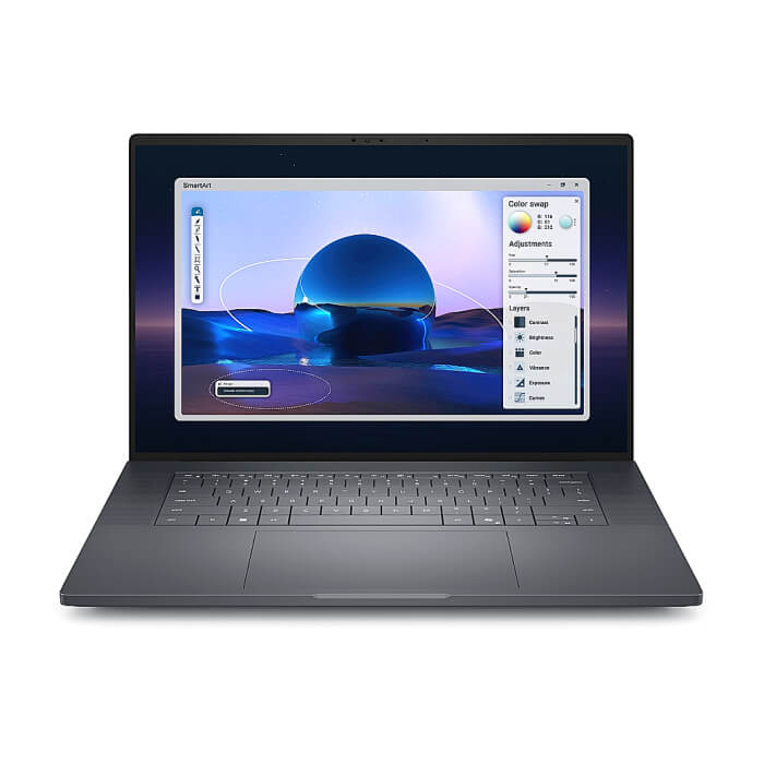 Dell Pro Max 16 Premium MA16250, Intel Ultra 7 265H, vPro (13TOPS NPU, 16 cores, up to 5.30 GHz), 16", FHD+ (1920x1200) VRR 120Hz, 500nits AG, 32GB LPDDR5x 8400 MT/s, 1TB SSD, ID 92212 на супер цена