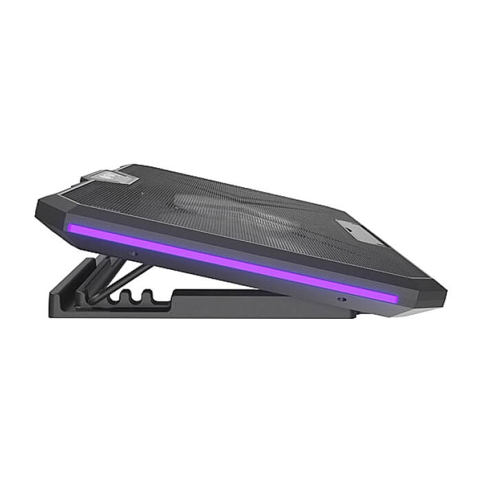 Fury Gunbai G3 Laptop Cooling Pad 14.1-17.3" 2 fans, RGB LED Light, 2 USB ID 95785 (тъмнейл - 4)