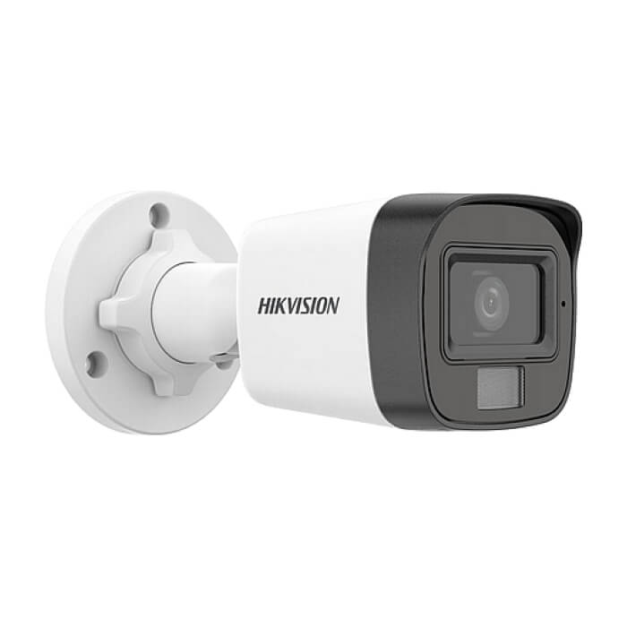 Hi-Look 2 MP Smart Hybrid Light MD 2.0 Fixed Bullet Network Camera, 2.8mm, F1.6, IR,White Light up to 30m, H.265+, IP67, Digital WDR, 3D DNR, Built-in Microphone, 12Vdc/PoE 6.5W ID 88058 (тъмнейл - 3)
