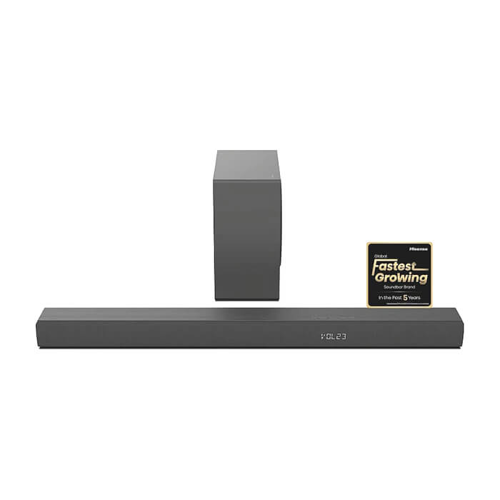 Hisense HS3100, 6-speaker surround sound system, 480W Total Output Power,6.5їWireless subwoofer, Rear surround speakers, Dolby Digital Plus and DTS Virtual:X, EzPlay and Bluetooth 5.3,Black на супер цена