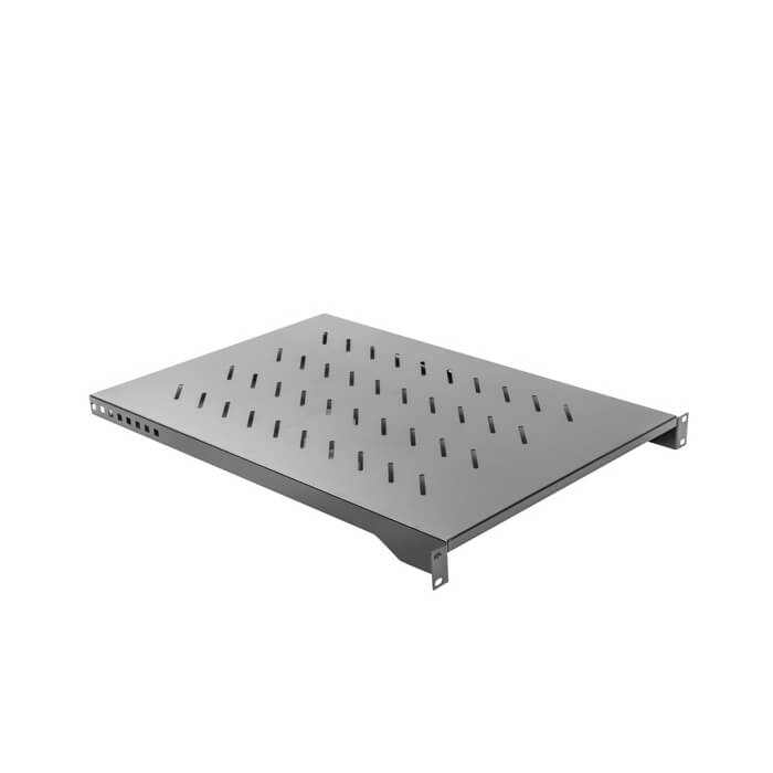 Lanberg 19" fixed shelf 1U / 483x750mm, max load capacity up to 15kg, black ID 62885 на супер цена