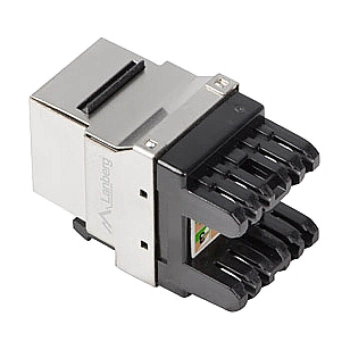 Lanberg keystone module RJ-45 180° FTP CAT.5e ID 72043 (тъмнейл - 2)