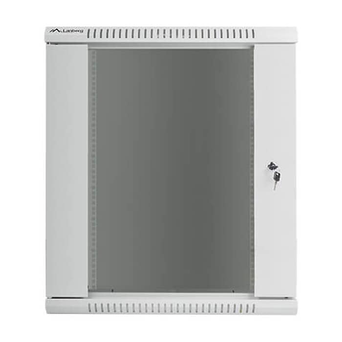 Lanberg rack cabinet 19” wall-mount 15U / 600x450 for self-assembly (flat pack), grey ID 71894 на супер цена от GT Computers Lanberg rack cabinet 19” wall-mount 15U / 600x450 for self-assembly (flat pack), grey ID 71894 на супер цена