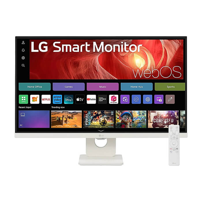 LG 27U731SA-W, 27" IPS Smart webOS23, 5ms, 1000:1, 350cd/m, FHD 3840 x 2160, ThinQ, DCI-P3 90%, HDR 10, HDMI, USB Type-C , Bluetooth, Speacers 5W x 2, Tilt, White ID 90590 на супер цена