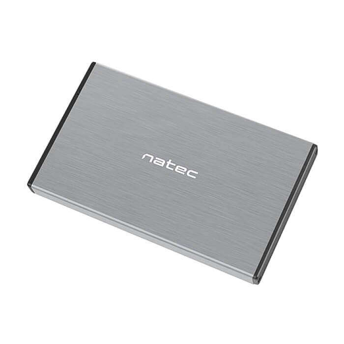 Natec External HDD/SSD Enclosure Rhino Go SATA 2.5" USB 3.0 Grey ID 73748 (тъмнейл - 5)
