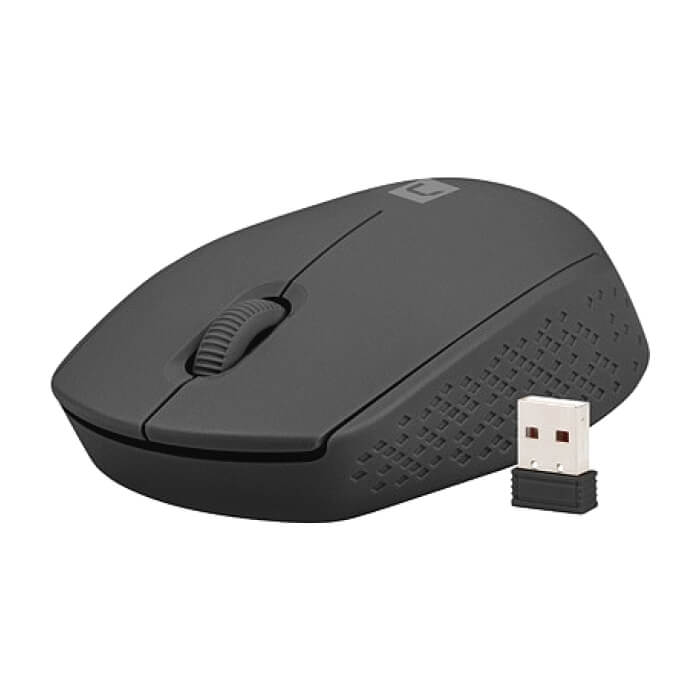 Natec Mouse Stork Wireless 1600DPI Optical, Black (тъмнейл - 3)