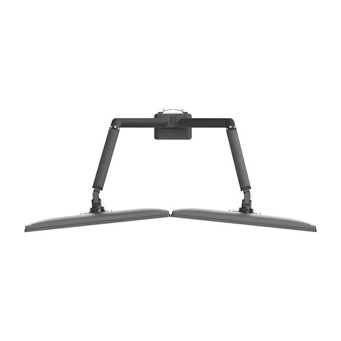 Neomounts by Newstar Next Slim Desk Mount, double display (topfix clamp & grommet) ID 77997 (тъмнейл - 5)