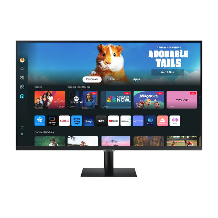 Samsung 32DM500 32" VA LED, SMART 1920x1080 2xUSB 2.0, 2xHDMI 1.4, Wi-Fi 5, Bluetooth, Speakers, Black ID 95841 на супер цена