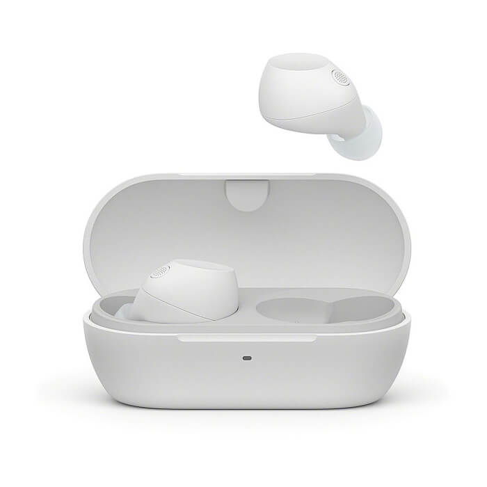 Sony Earbuds TWLS WFC710NW, white ID 87163 (тъмнейл - 3)