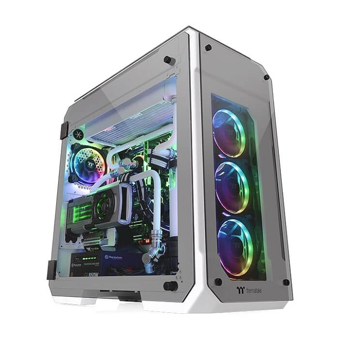 Thermaltake View 71 TG ARGB Snow ID 86046 на супер цена от GT Computers Thermaltake View 71 TG ARGB Snow ID 86046 на супер цена