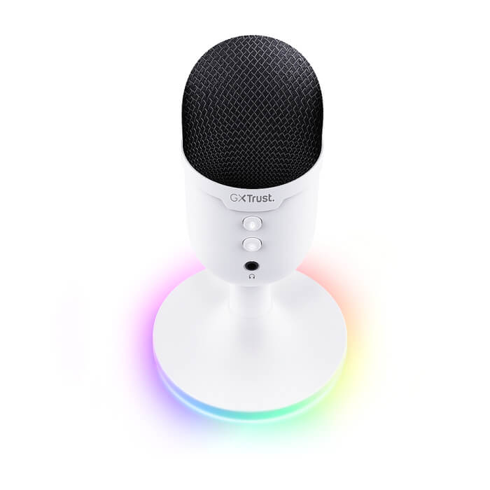 TRUST GXT234W Yunix, USB Microphone, White ID 95786 (тъмнейл - 3)
