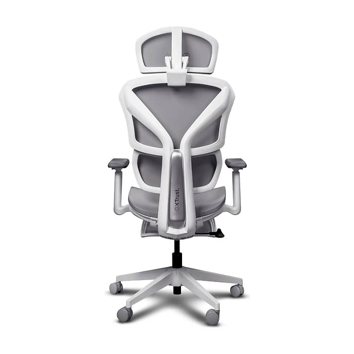 TRUST GXT725W Rivara Ergonomic Mesh Gaming Chair White на супер цена