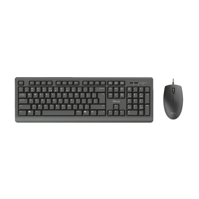 TRUST Primo Keyboard & Mouse BG Layout на супер цена