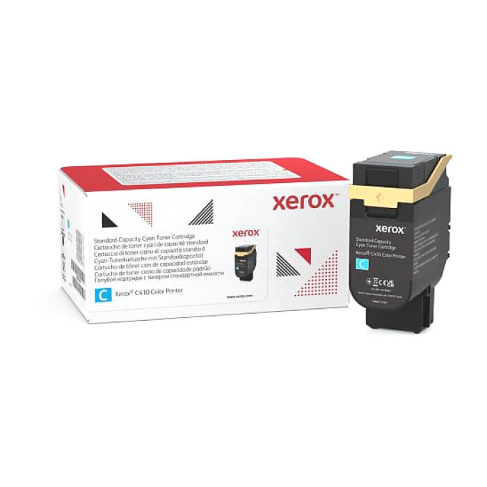 Xerox Standard Capacity Cyan Toner Cartridge C415/C410 (2k) ID 67788 на супер цена от GT Computers Xerox Standard Capacity Cyan Toner Cartridge C415/C410 (2k) ID 67788 на супер цена