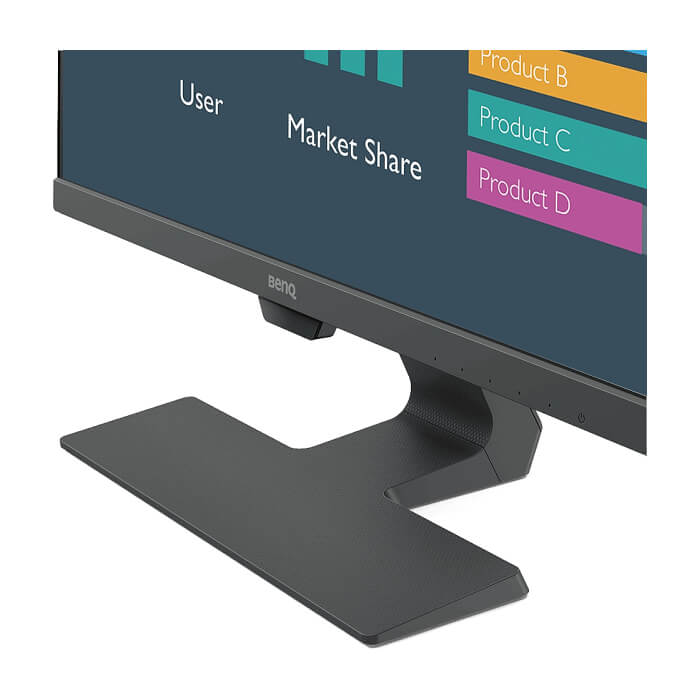 BenQ BL2283, 21.5'' IPS LED, 5ms, 1920x1080 FHD, Stylish Eye Care Monitor, 72% NTSC, Flicker-free, B.I., LBL, 1000:1, DCR 20M:1, 8 bit, 250cd/m2, HDMI x2, VGA, Audio Line In, Speakers, Tilt, Slim Bezel Design, Black ID 65348 (тъмнейл - 5)
