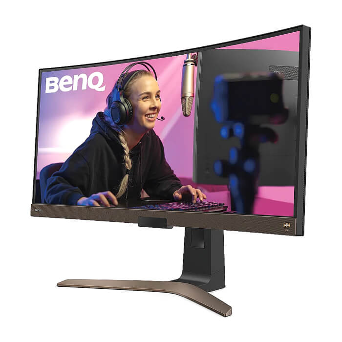 BenQ EW3880R, 37.5" IPS, HDRi, 4ms(GtG), 3840x1600, 95% DCI-P3, Flicker-free,B.I.+,LBL, 2300R, sRGB, 1000:1, DCR 20M:1, 10bit, 400 cd/m, HDMI(v2.0)x2, DP, USB Type-C(PD 60W, D ID 65260 (тъмнейл - 3)