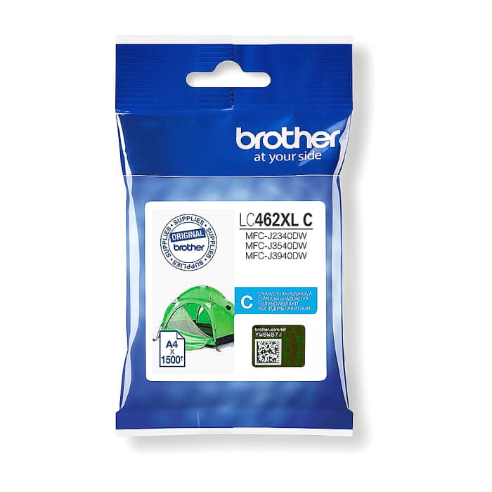 Brother LC462XLC Cyan Ink Cartridge for MFC-J2340DW/J3540DW/J3940DW ID 69900 (тъмнейл - 2)